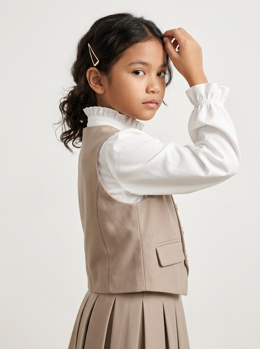 Set Girl Brownie Vest City - Foto 6