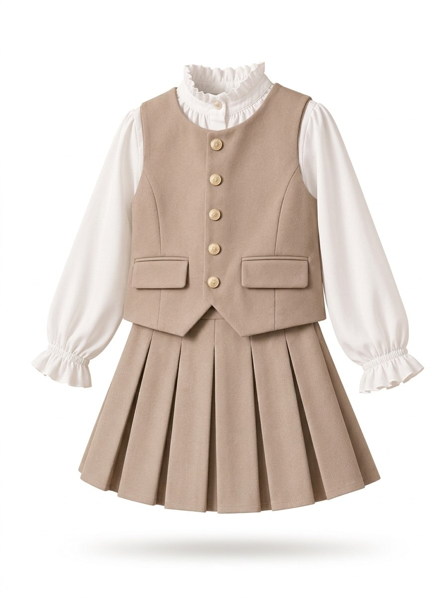 Set Girl Brownie Vest City - Foto 10