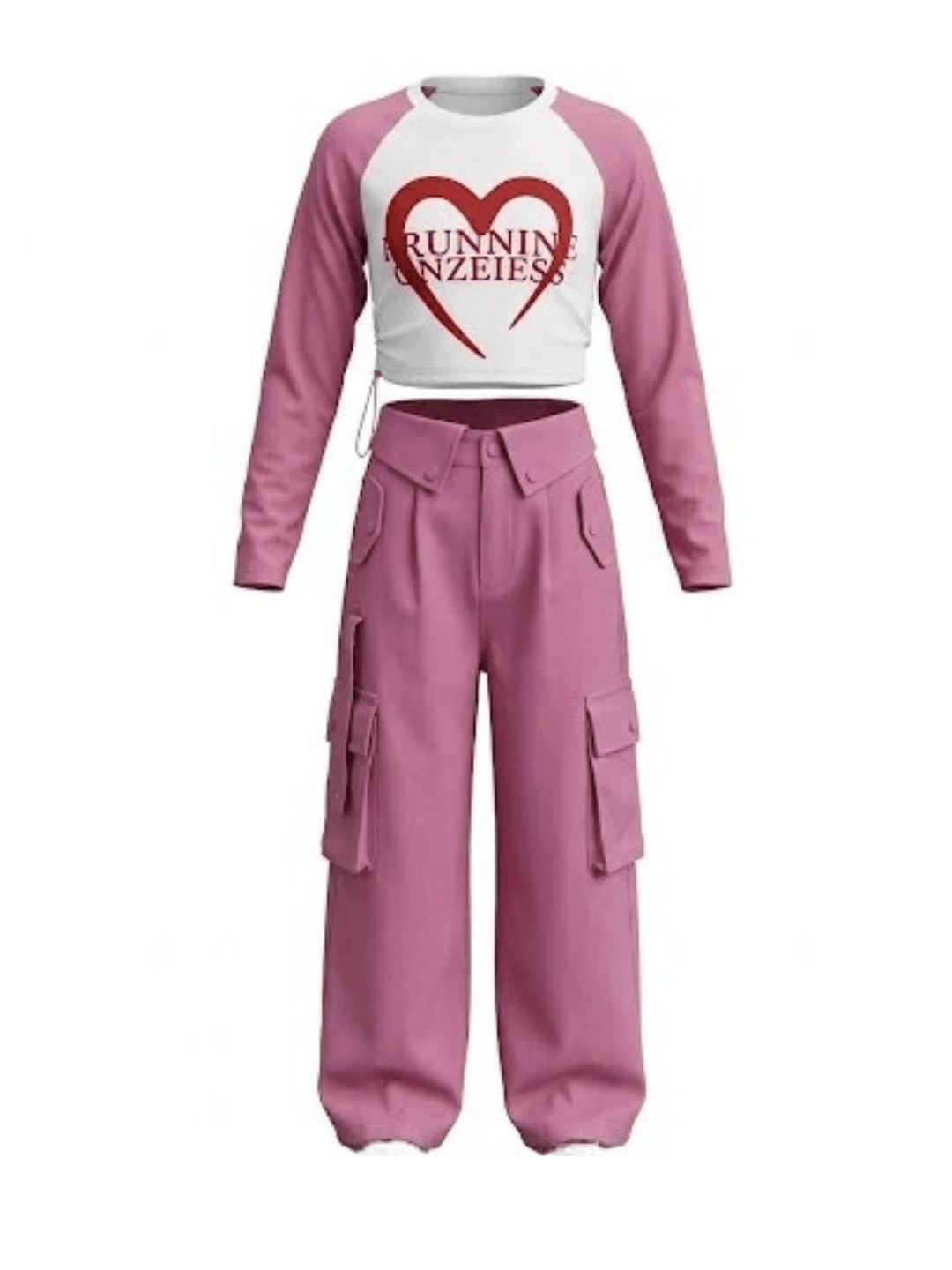 Set Girl Cargo Sunshine Loves