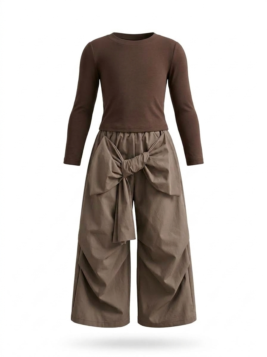 Set Girl Chic Brown