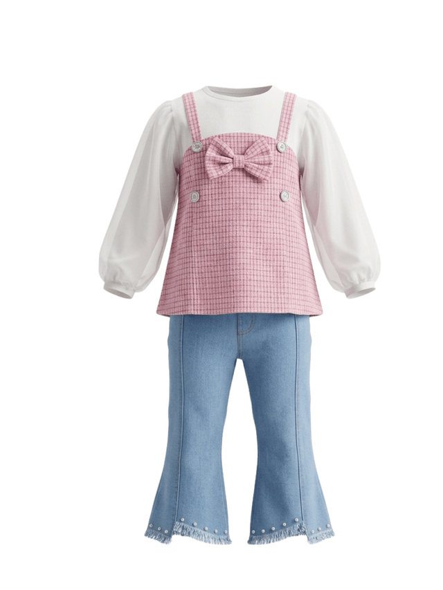 Set Girl Denim Classic Rube