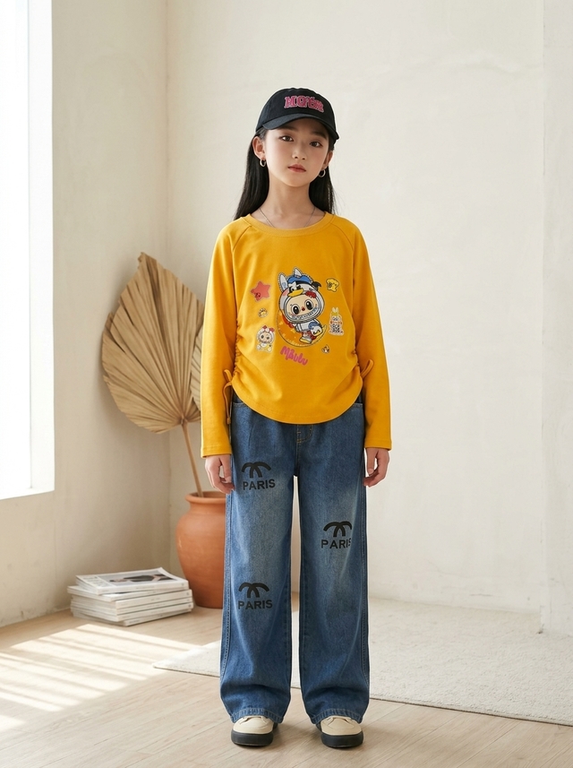 Set Girl Denim Easy Frizz — tampilan lain