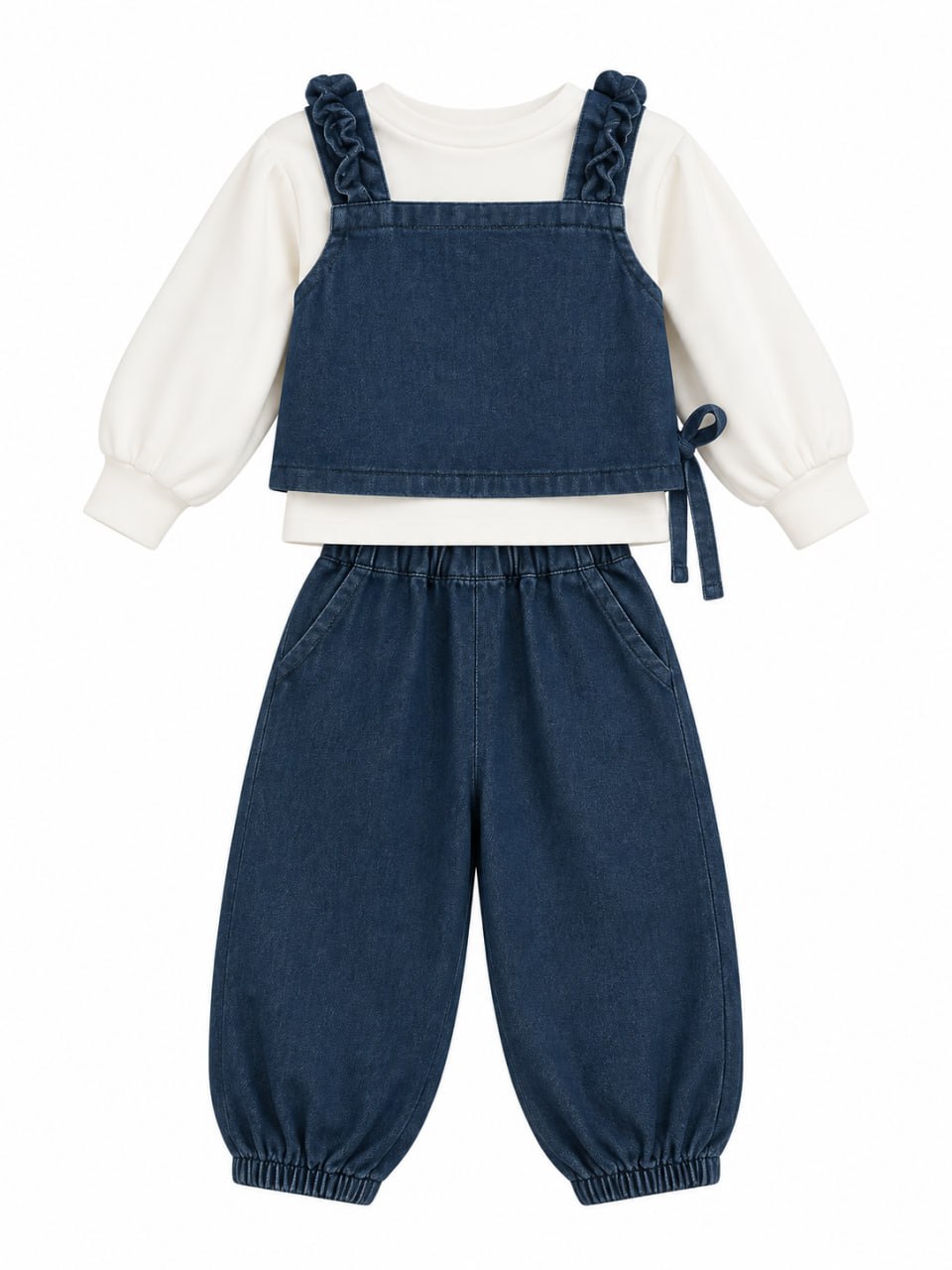 Set Girl Denim Morika Rolls - Foto 4
