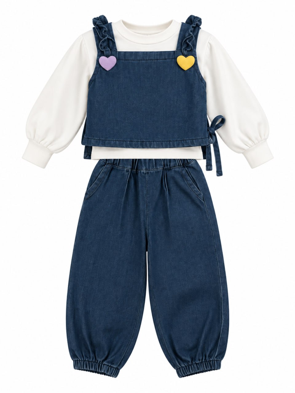 Set Girl Denim Morika Rolls - Foto 5