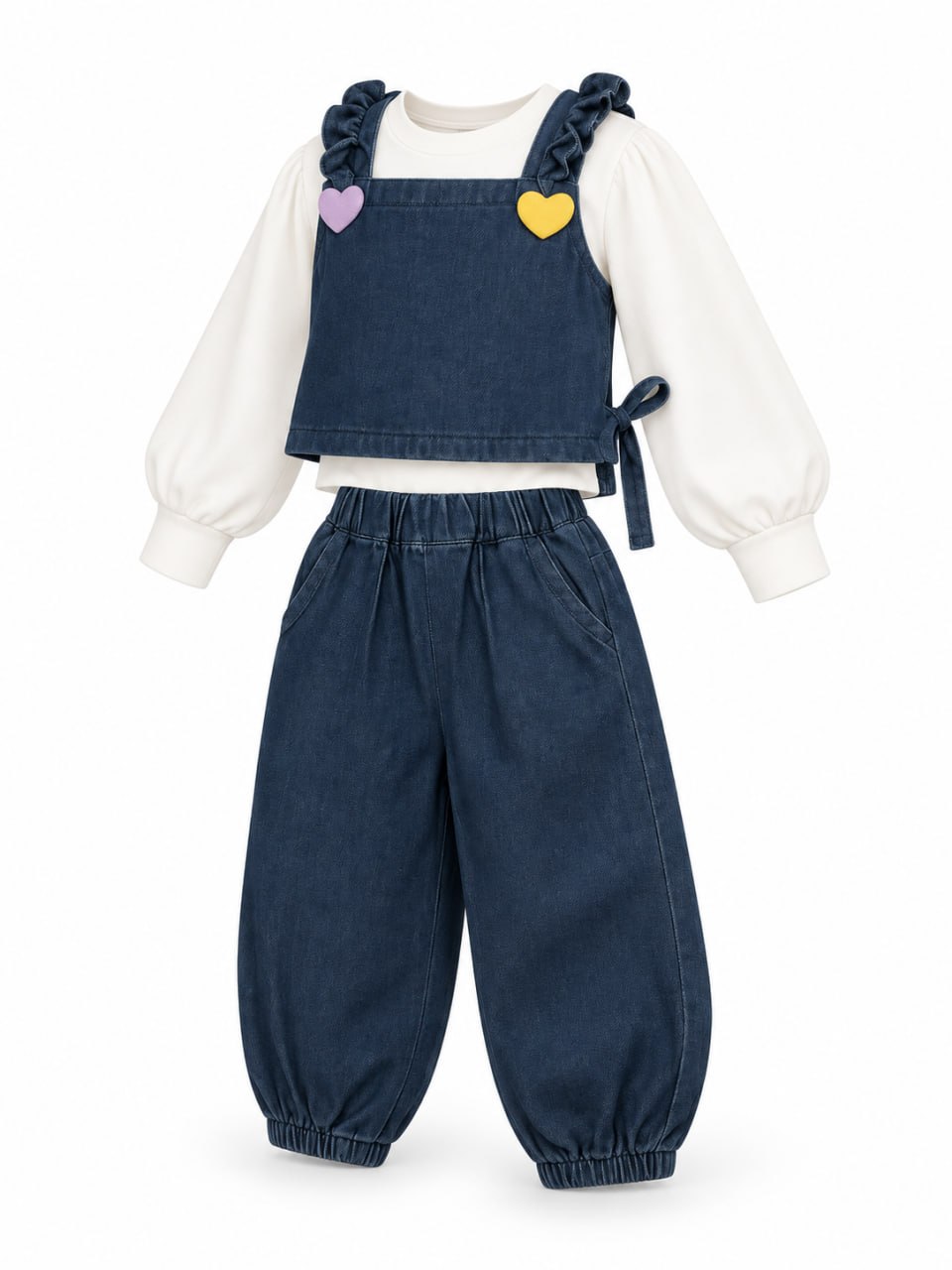 Set Girl Denim Morika Rolls