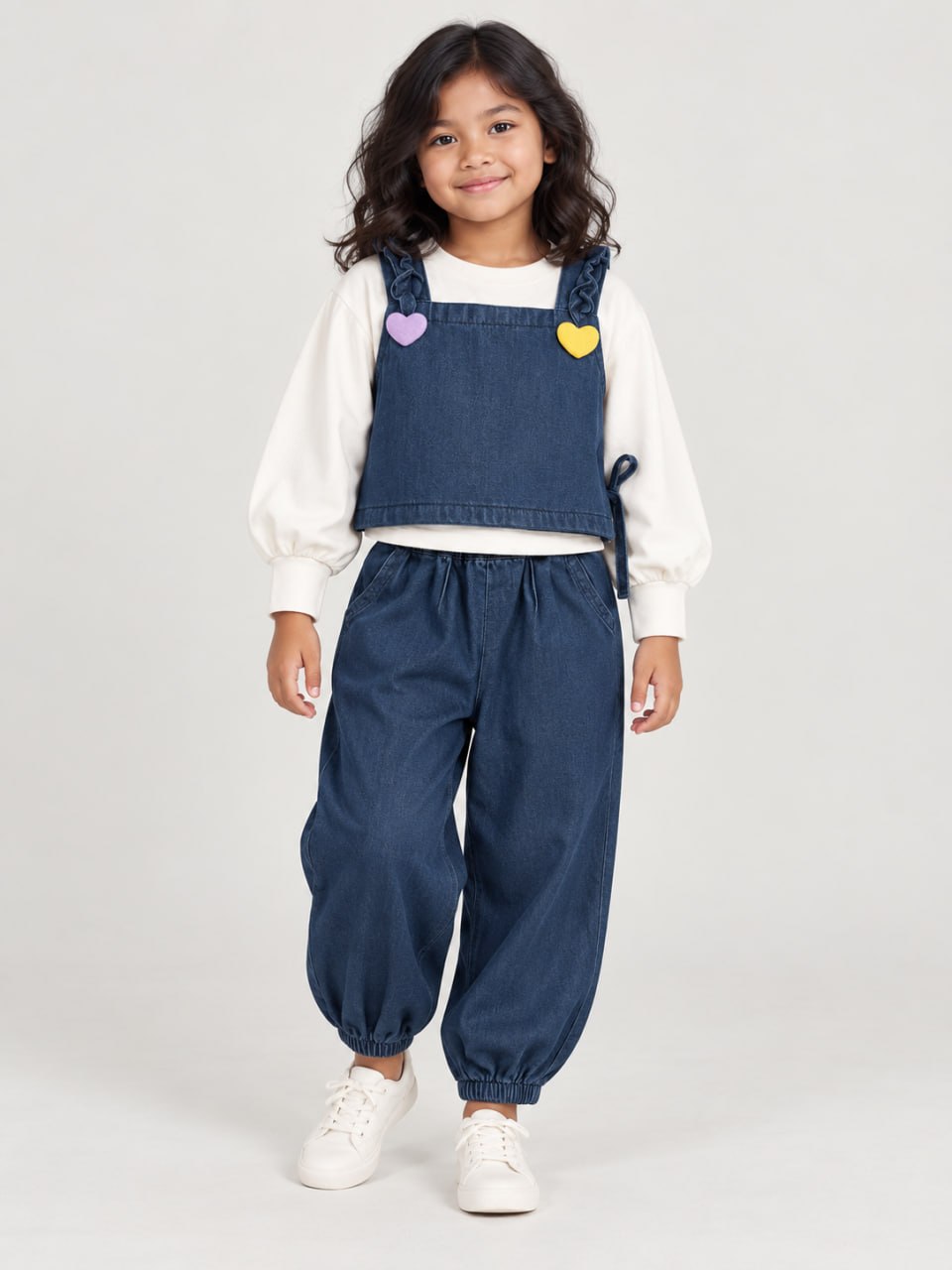 Set Girl Denim Morika Rolls