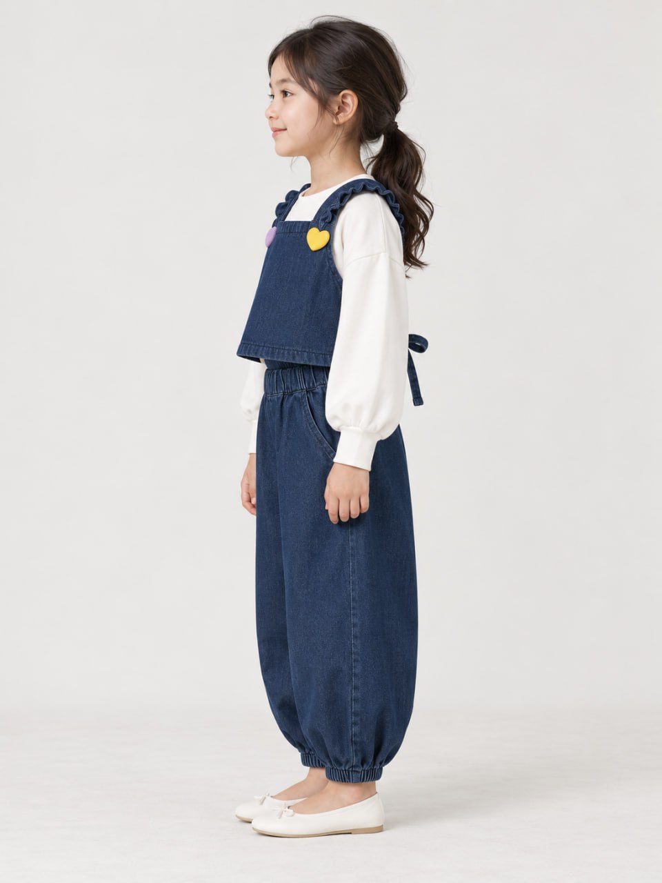 Set Girl Denim Morika Rolls