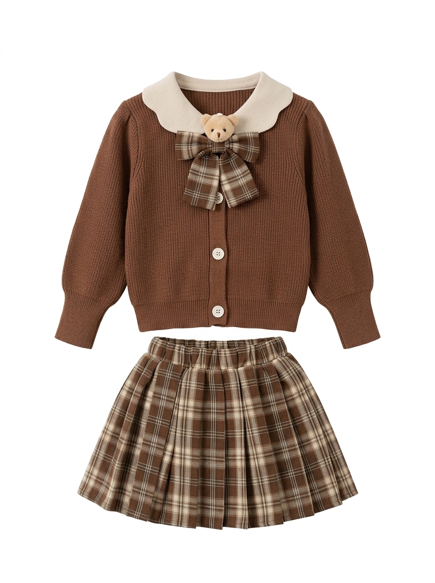 Set Girl Elysian De Checkered