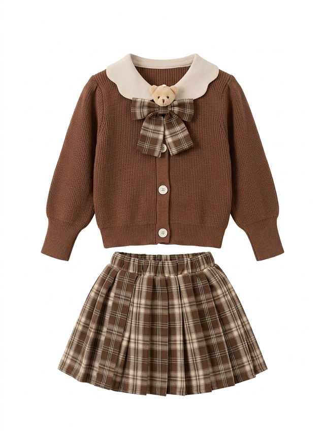 Set Girl Elysian De Checkered