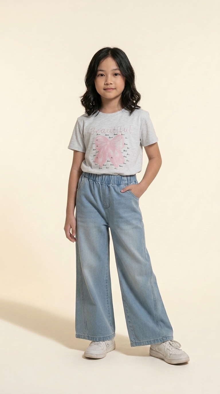 Set Girl Happy Playful Teezy