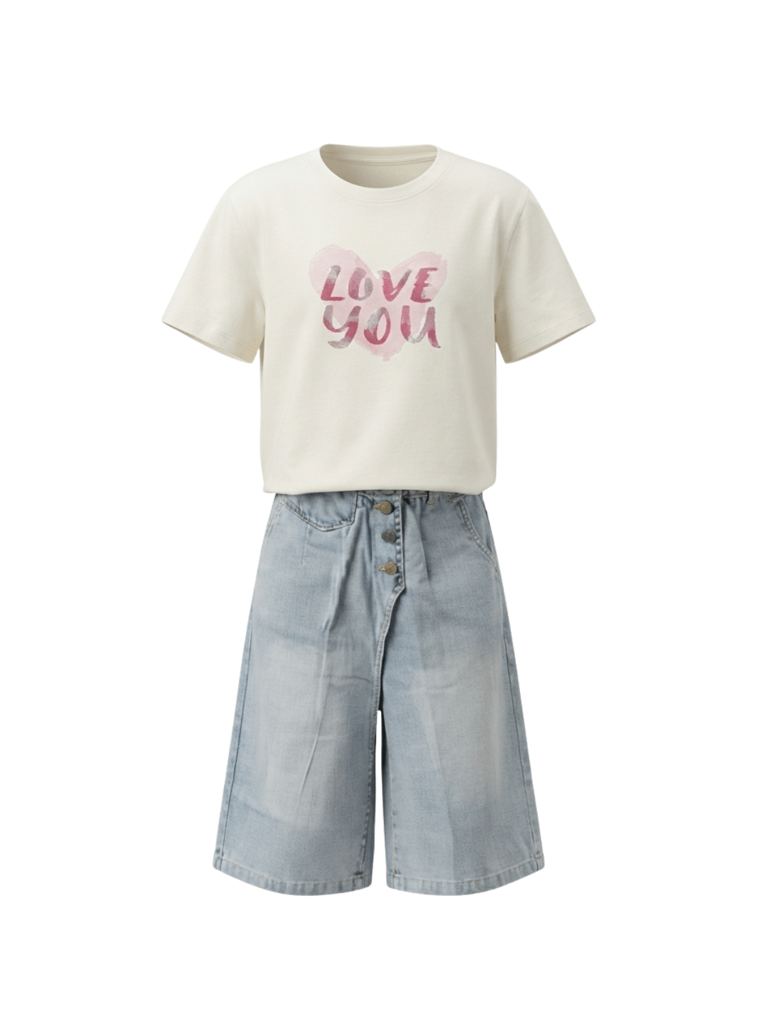 Set Girl Lovely Dovey Casual