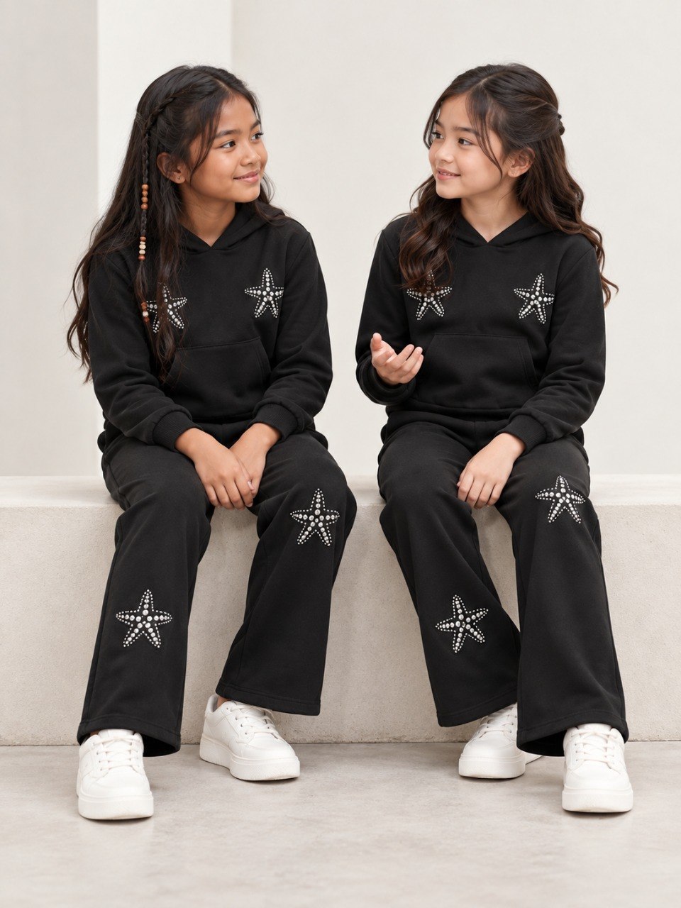 Set Girl Matching Star Night