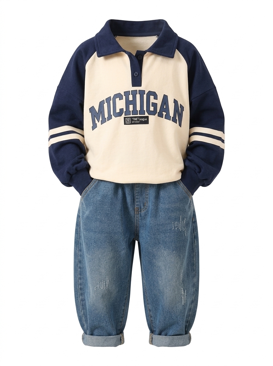 Set Girl Michigan Base Denim