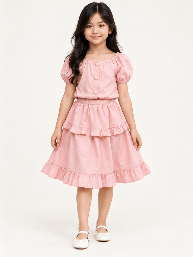 Set Girl Pearl Latch Ribbon โ tampilan lain