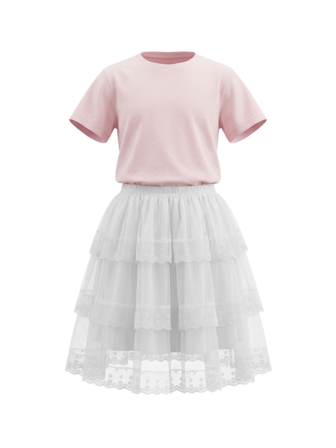 Set Girl Rosy Grace Skirt