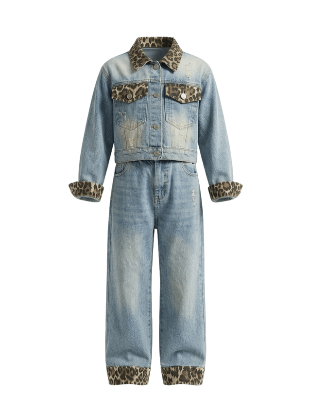 Set Girls Amber Tiger Denim