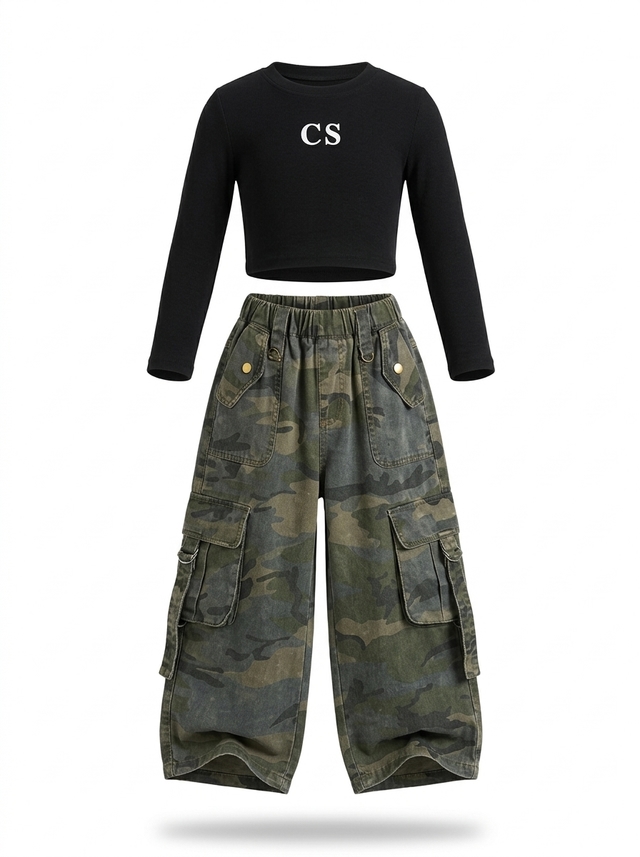 Set Girls Army Cute Trooper