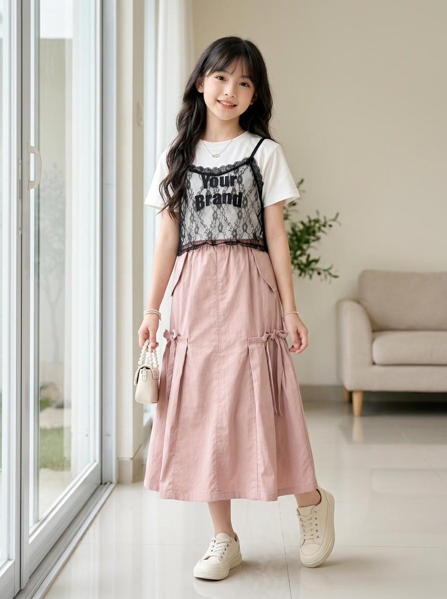 SET GIRLS BRANDY VINE