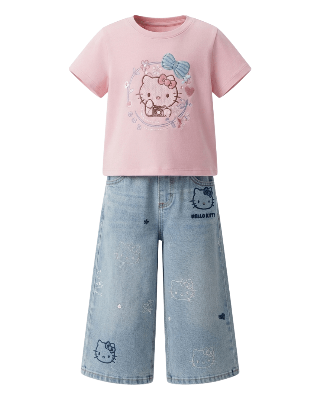 SET GIRLS BREEZY PETAL