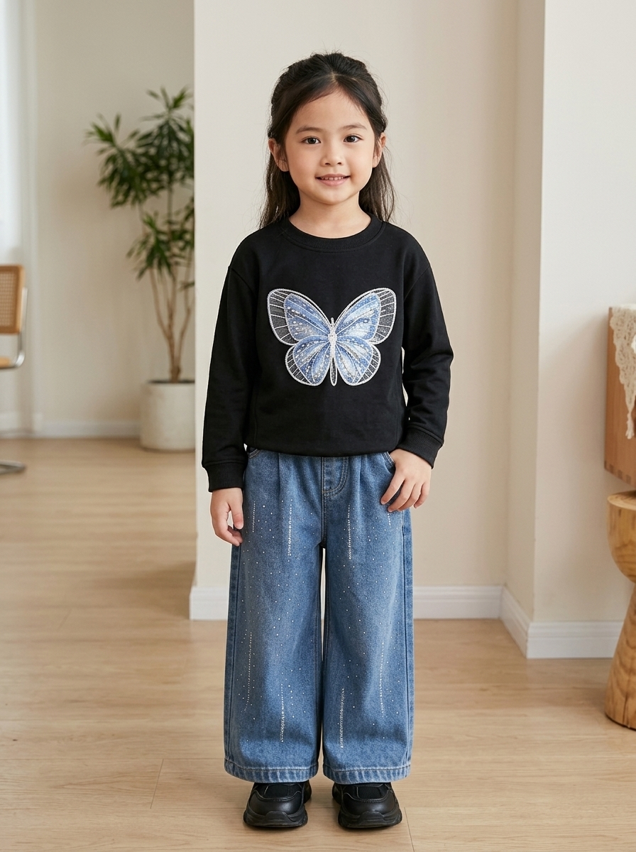 SET GIRLS BUTTERY FLY