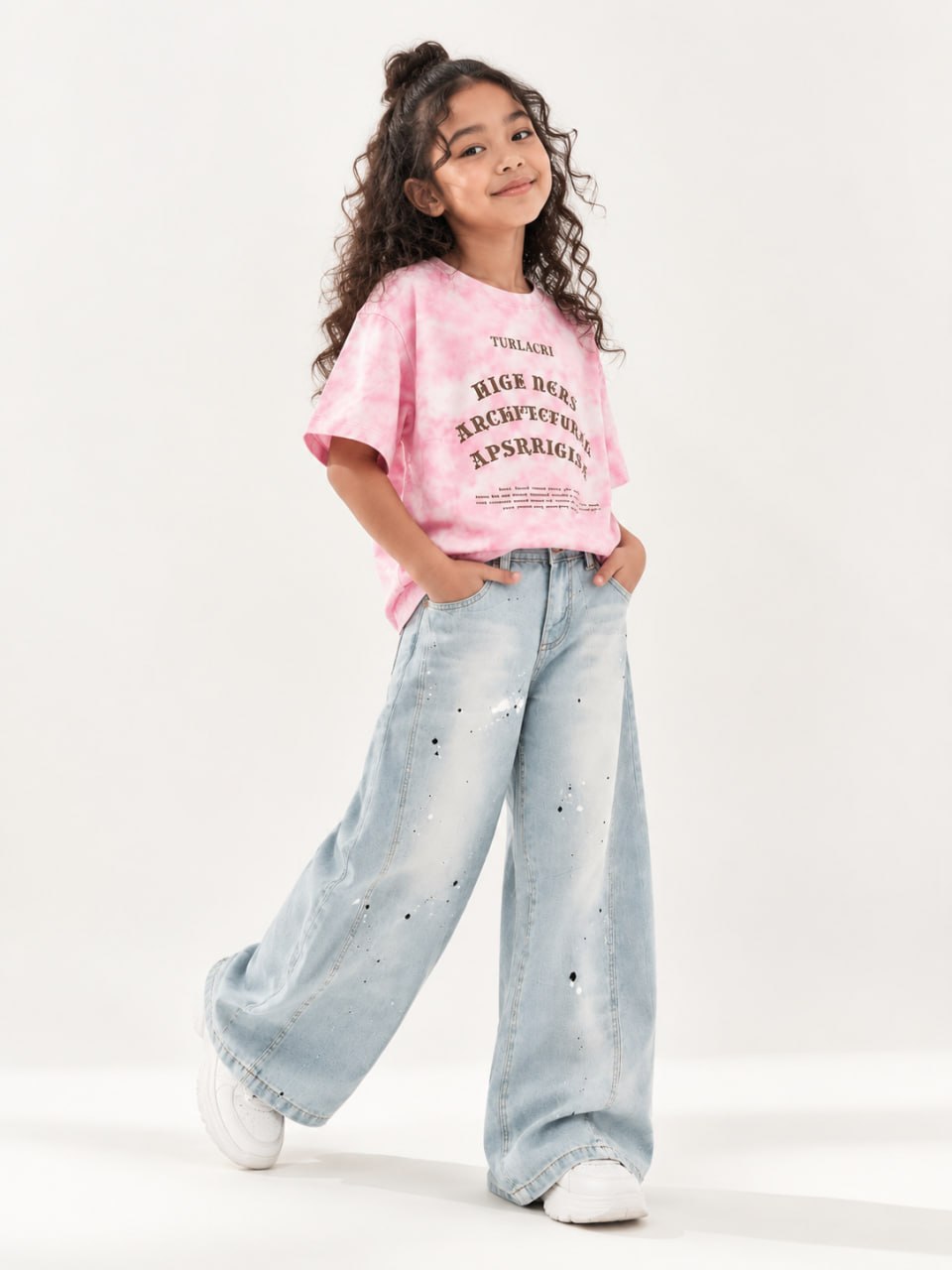 Set Girls Chic Tie-dye
