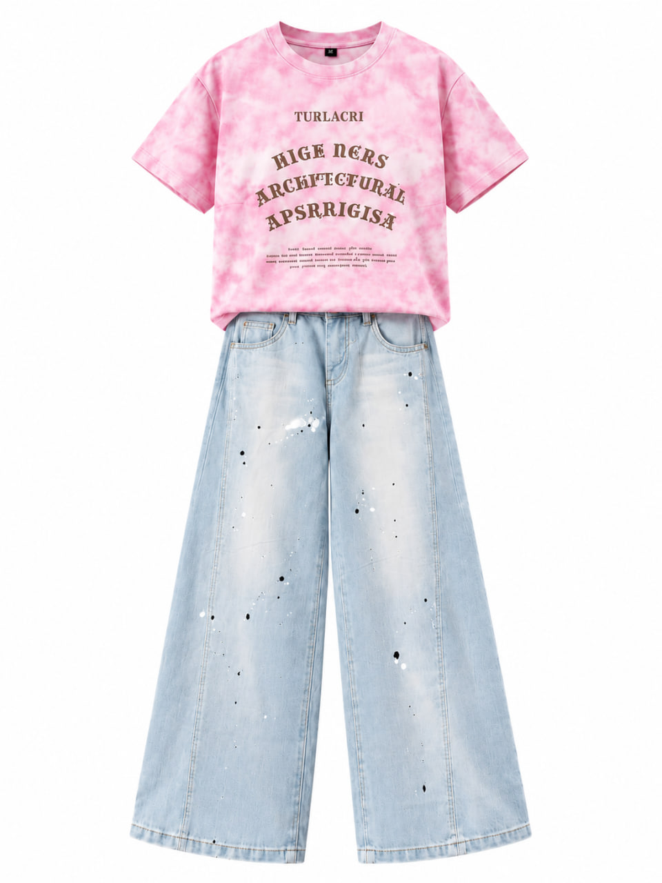 Set Girls Chic Tie-dye - Foto 7