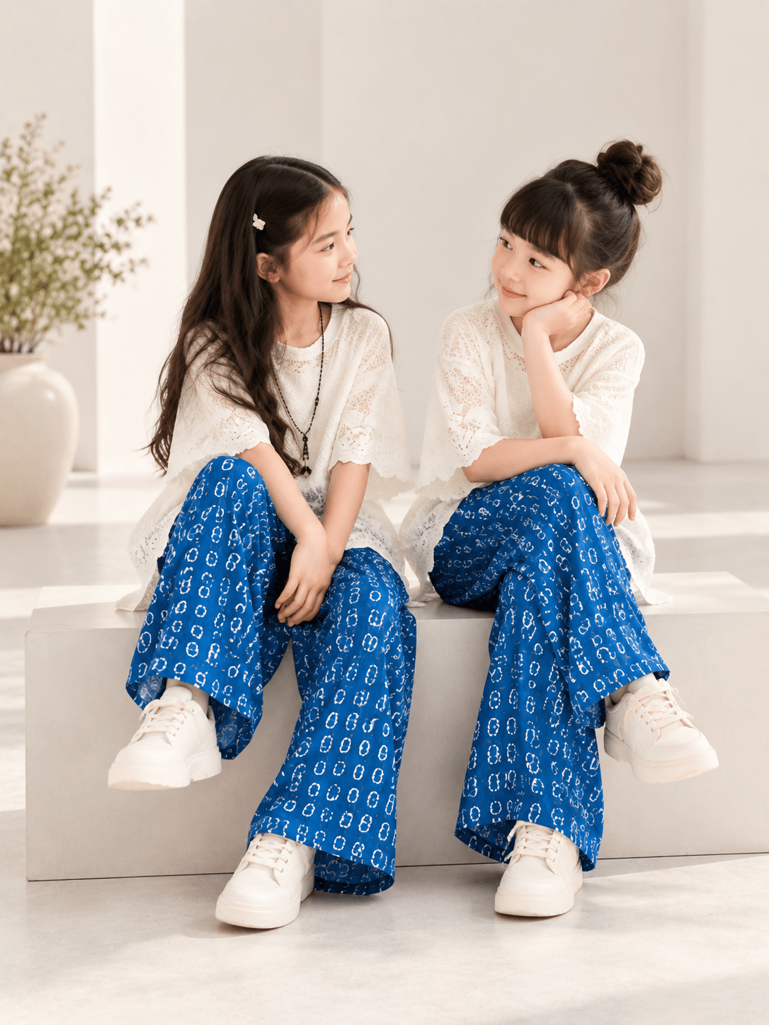 Set Girls Cloud Sapphire Loom