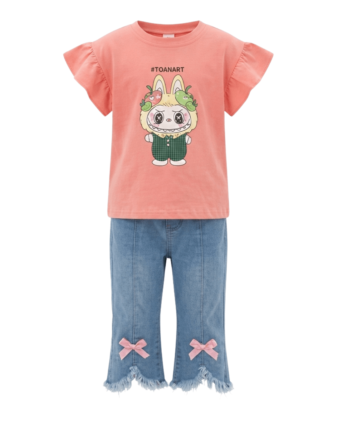 SET GIRLS COTTON FRILL