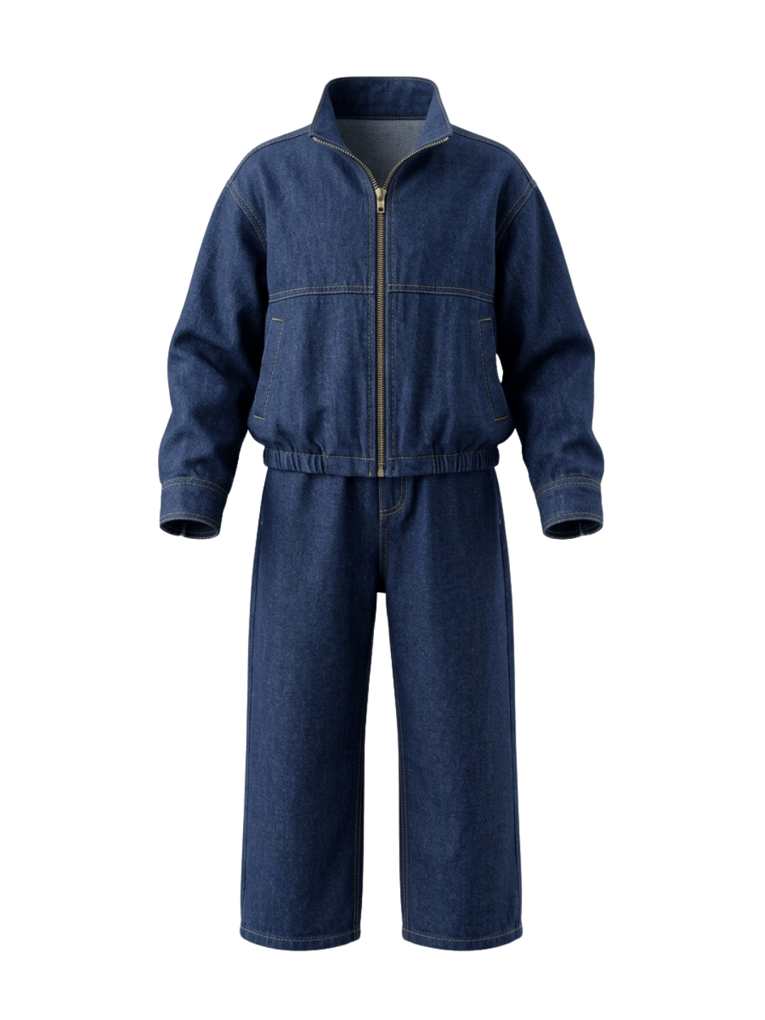 Set Girls Elegant Denim Harmony
