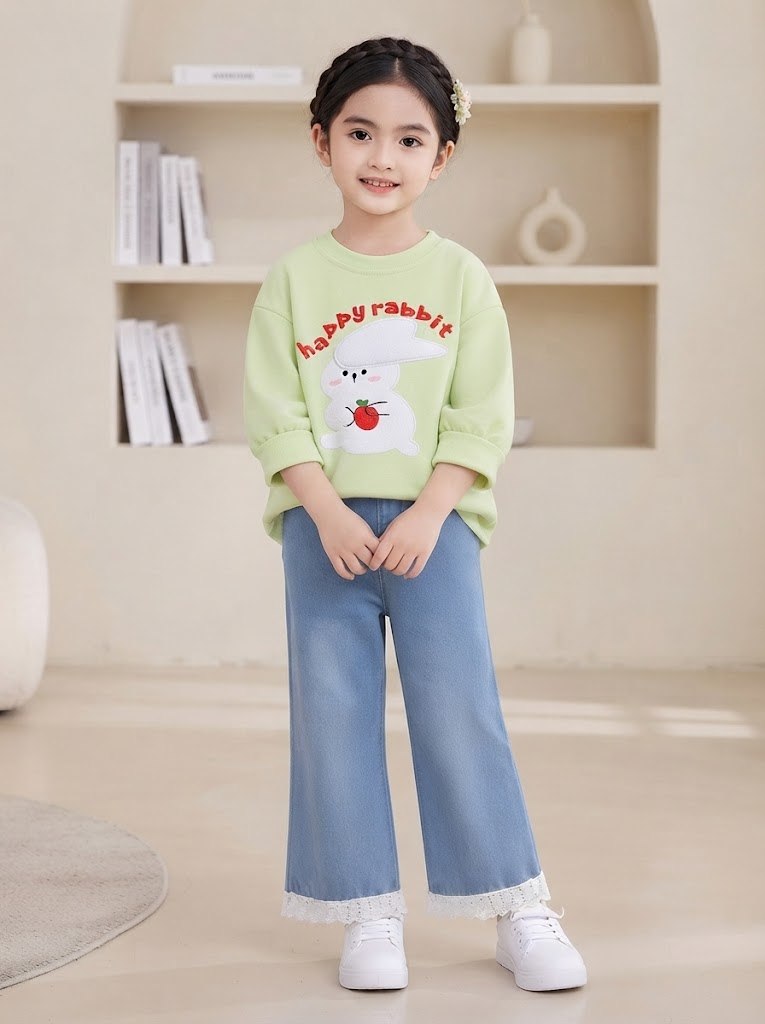 SET GIRLS FAIRY RUFFLE