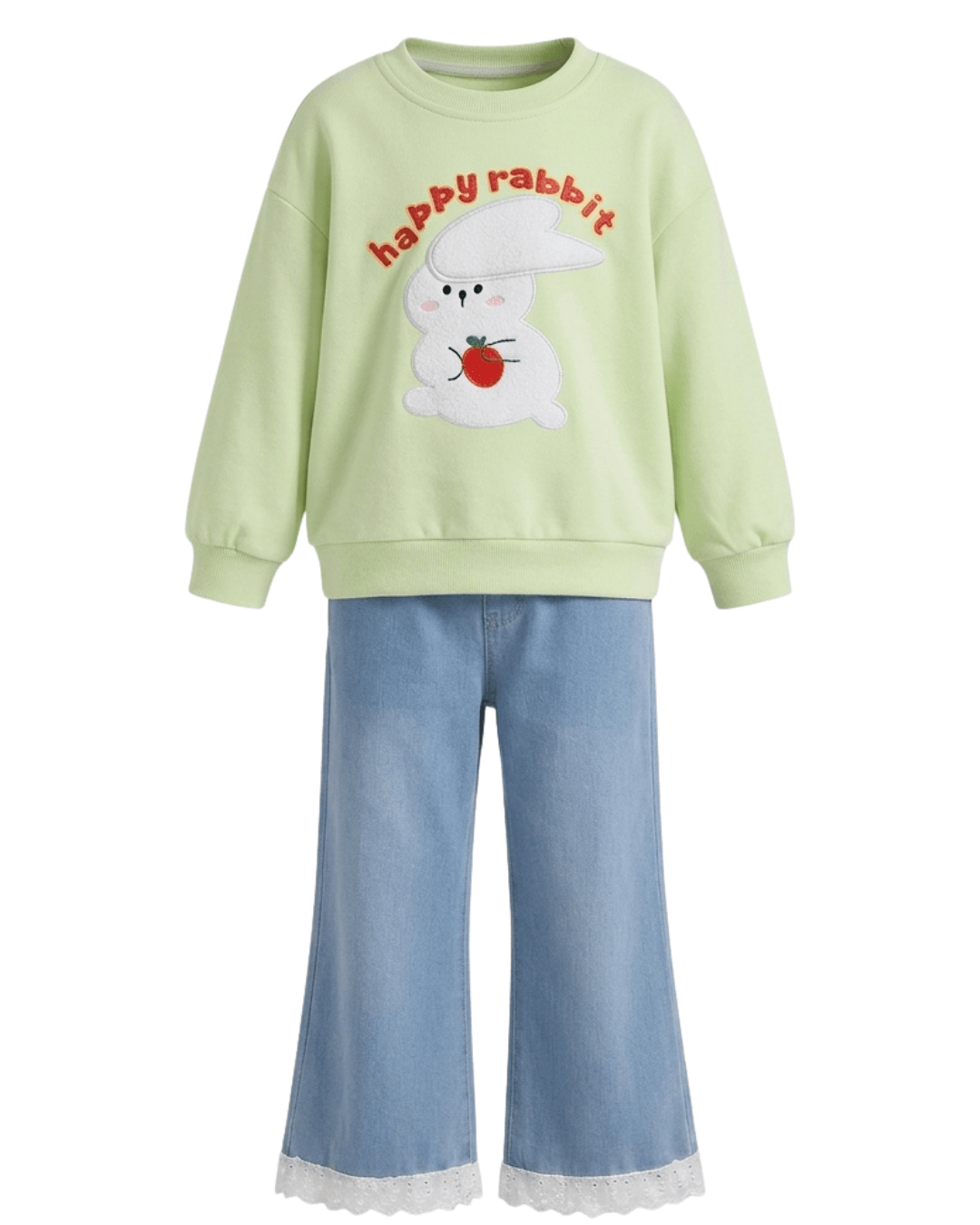 SET GIRLS FAIRY RUFFLE