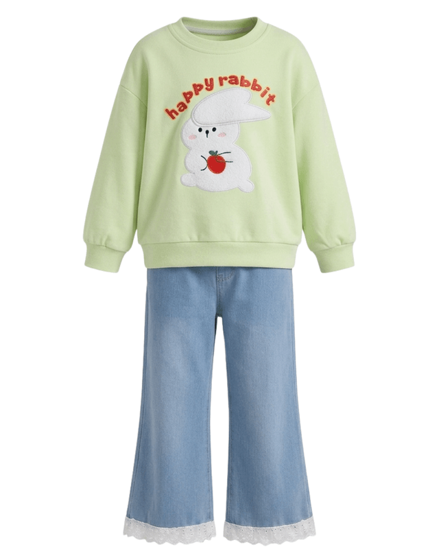 SET GIRLS FAIRY RUFFLE