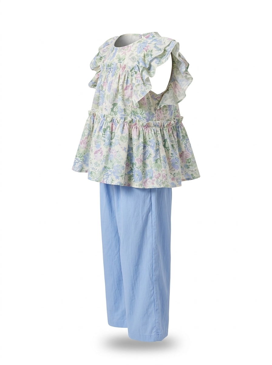 Set Girls Fluttefolk Minty Bloom