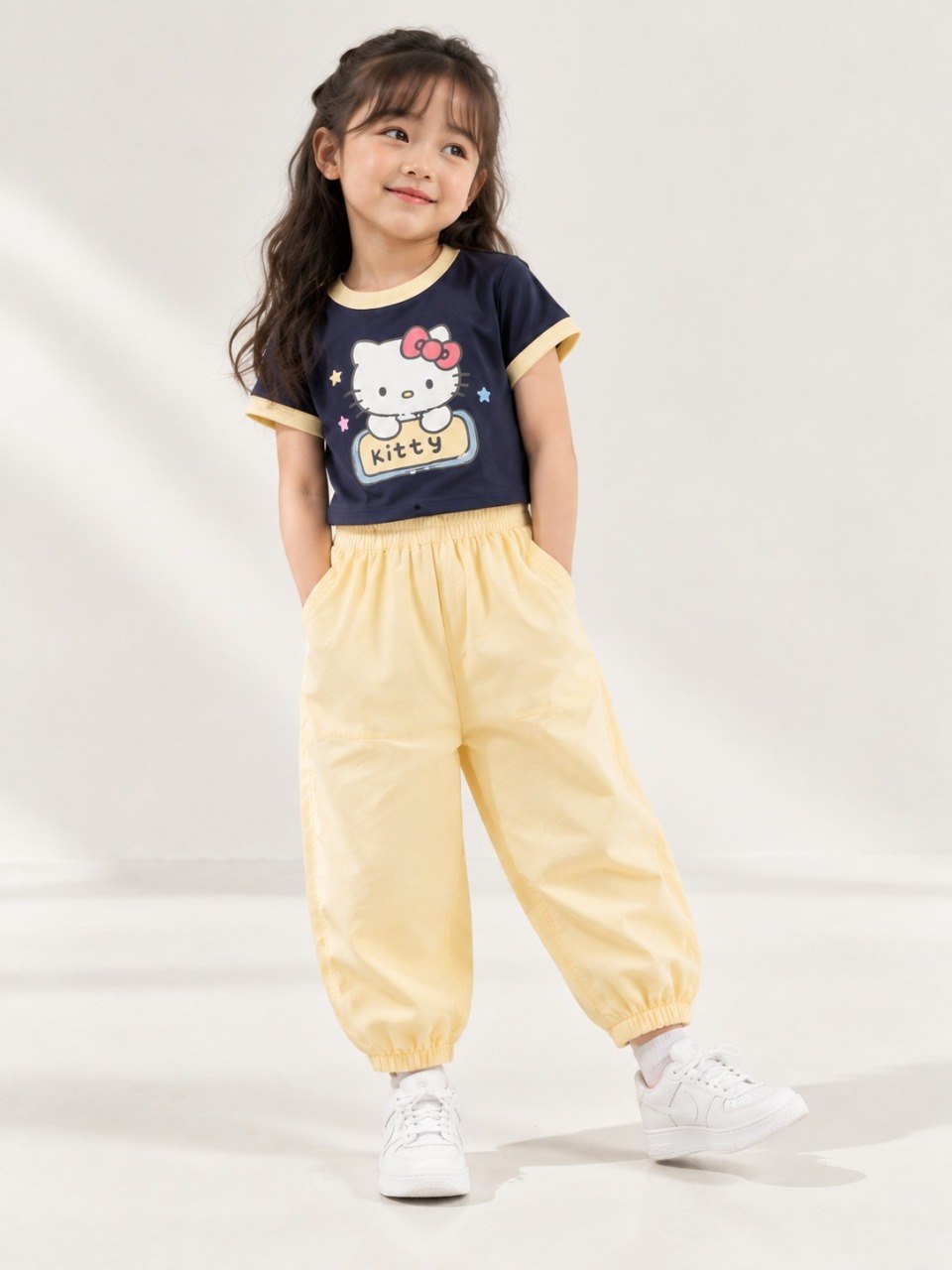 Set Girls Hello Brightness Tee — tampilan lain
