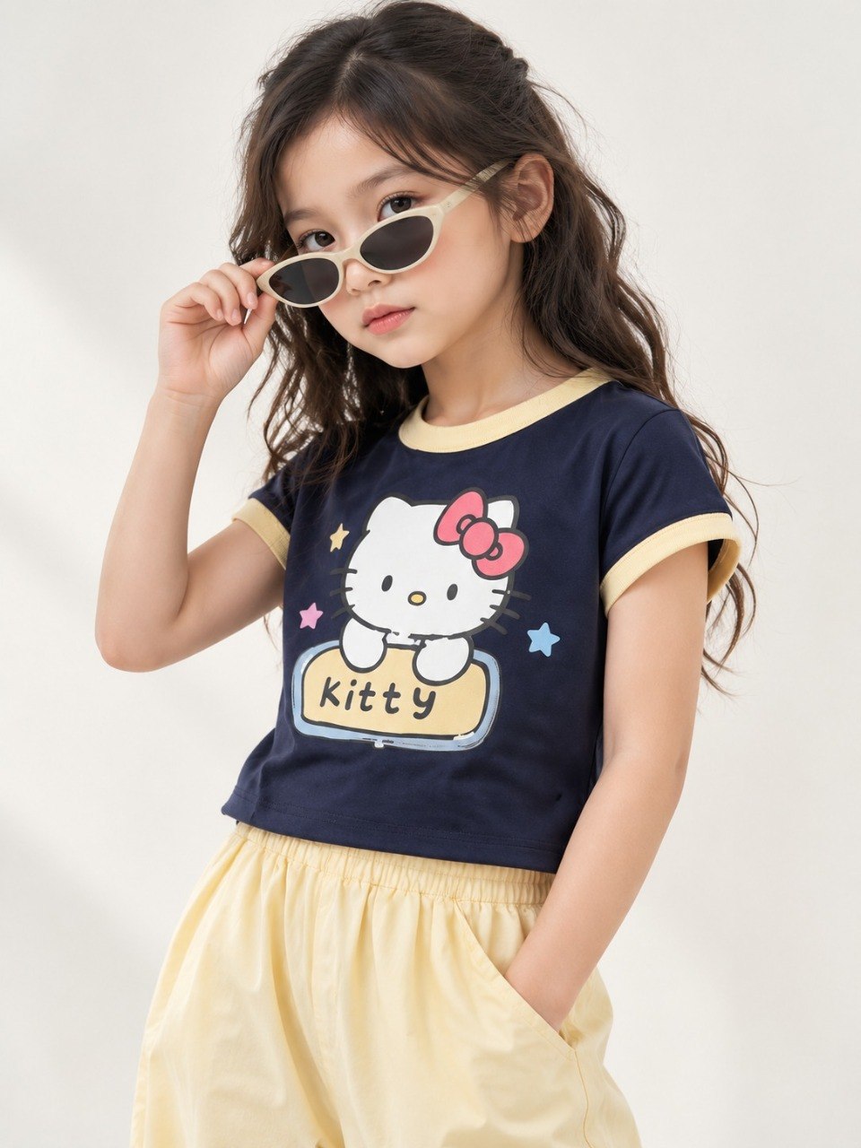 Set Girls Hello Brightness Tee