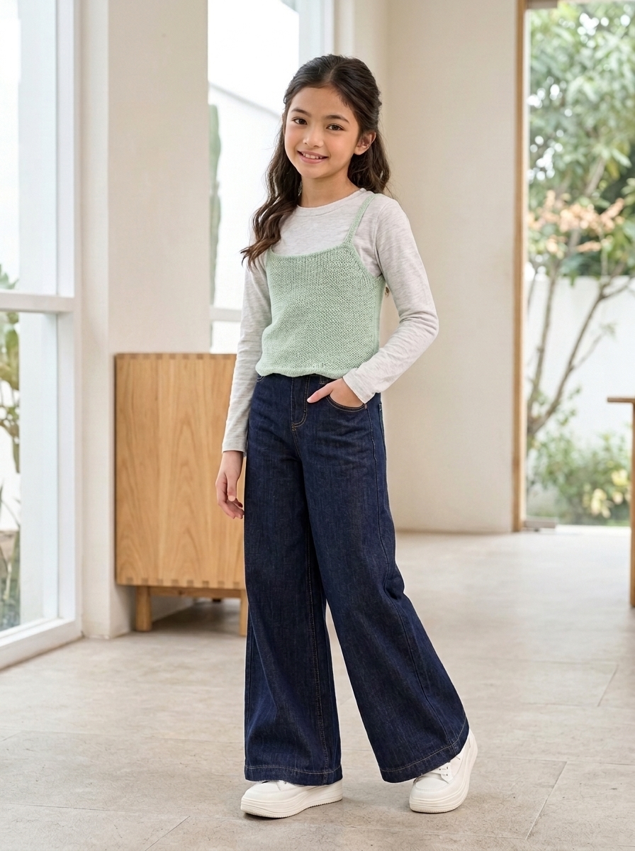 SET GIRLS MINT VEPPER