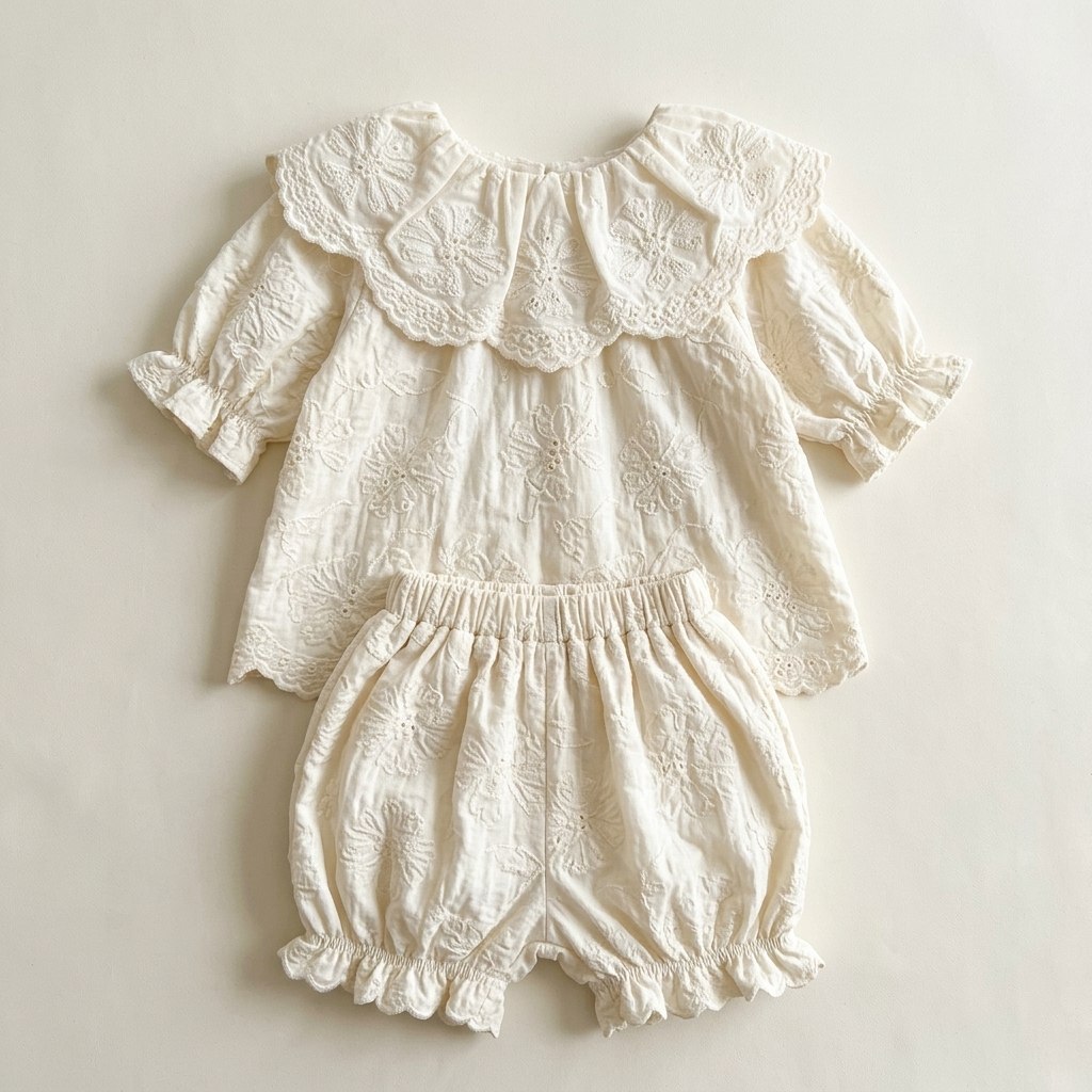 SET GIRLS MUFFIN PLEAT - Foto 2