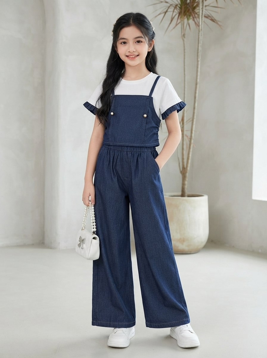 SET GIRLS NAVYIE GIGGLES