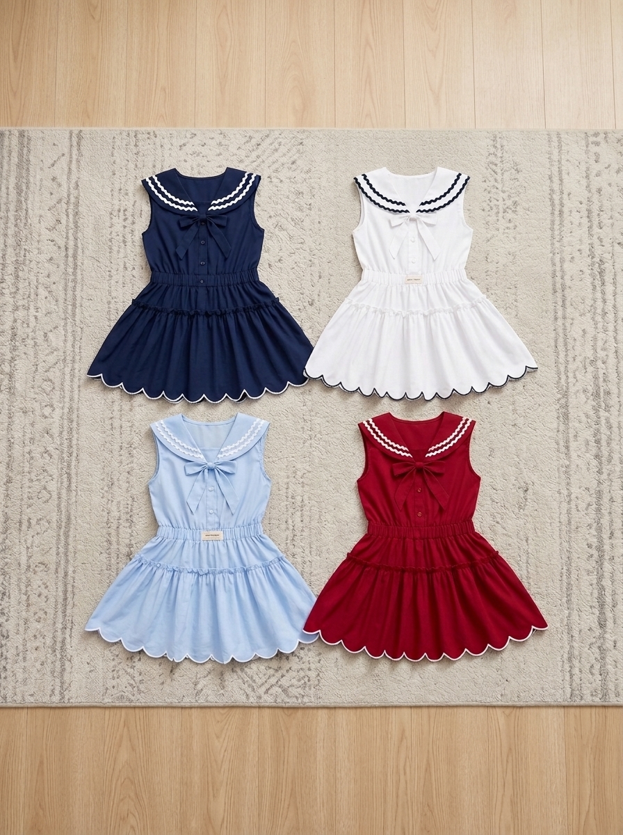 SET GIRLS OCEANIA RIBBON