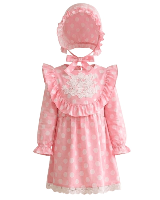 DRESS GIRLS PEACHY DOTS β tampilan lain