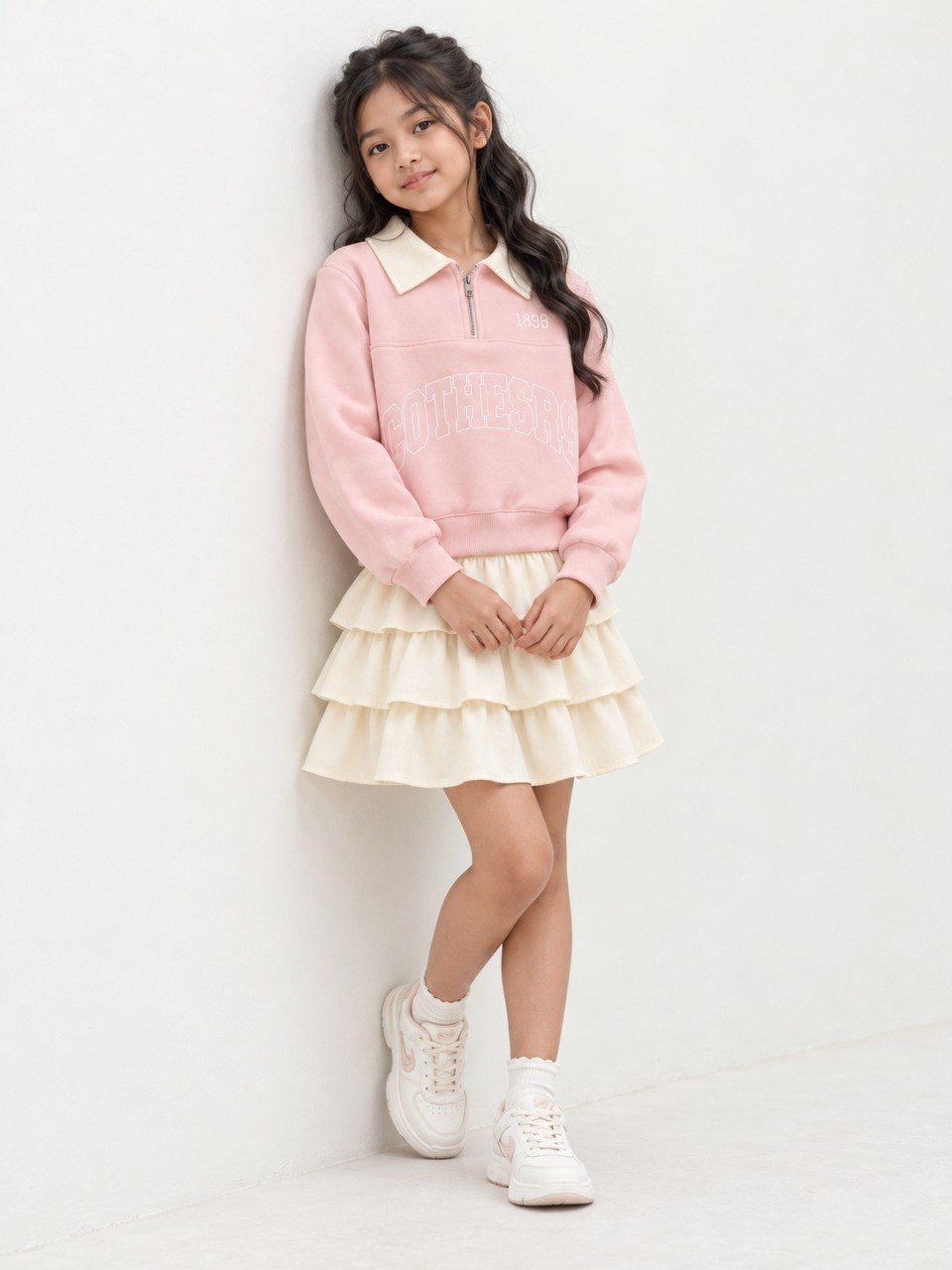 Set Girl Spring Bloomy Space