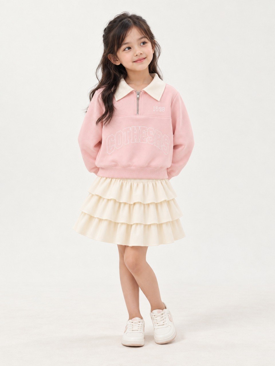 Set Girl Spring Bloomy Space