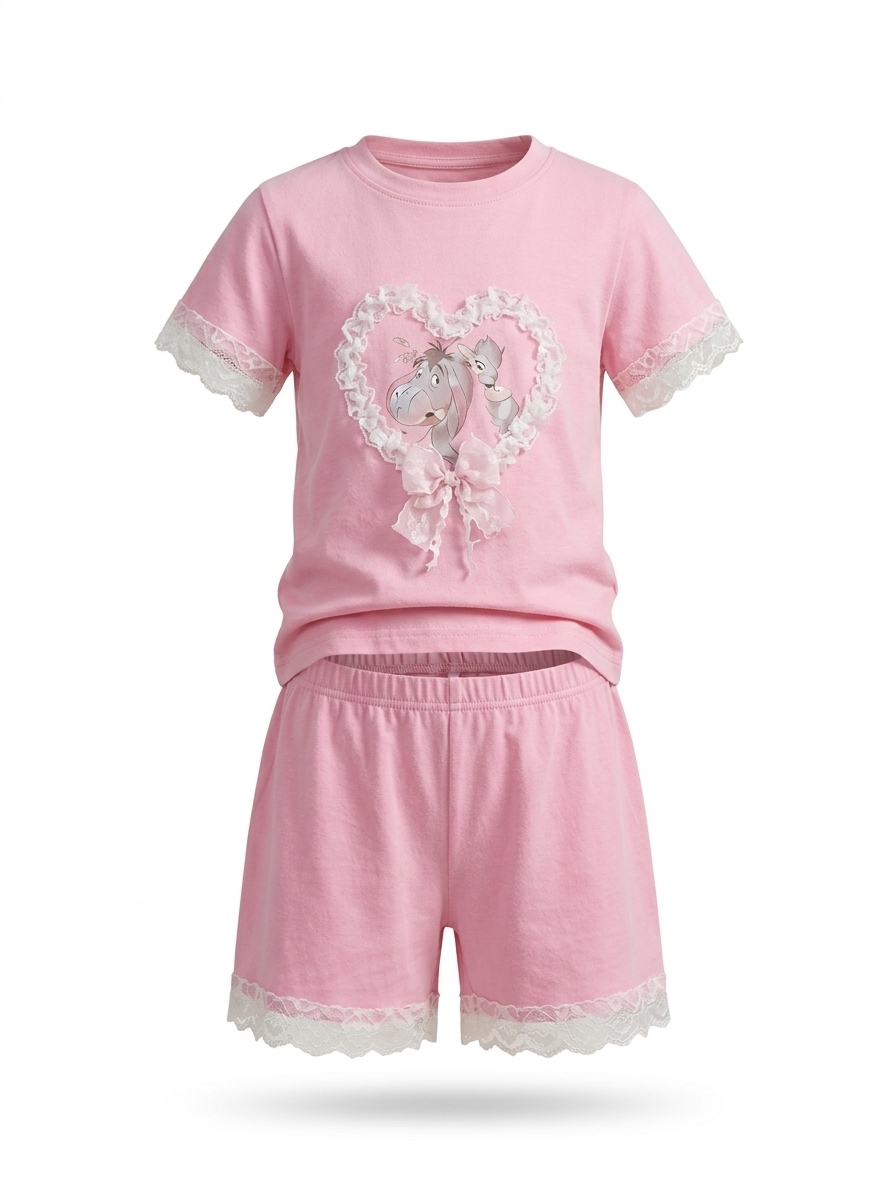 SET GIRLS PUDDING RUFFLE