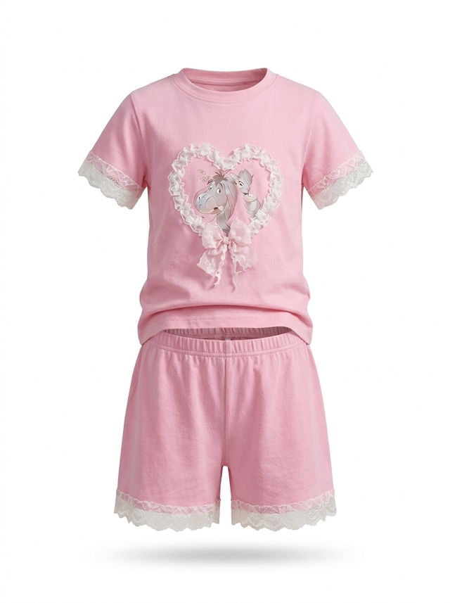 SET GIRLS PUDDING RUFFLE