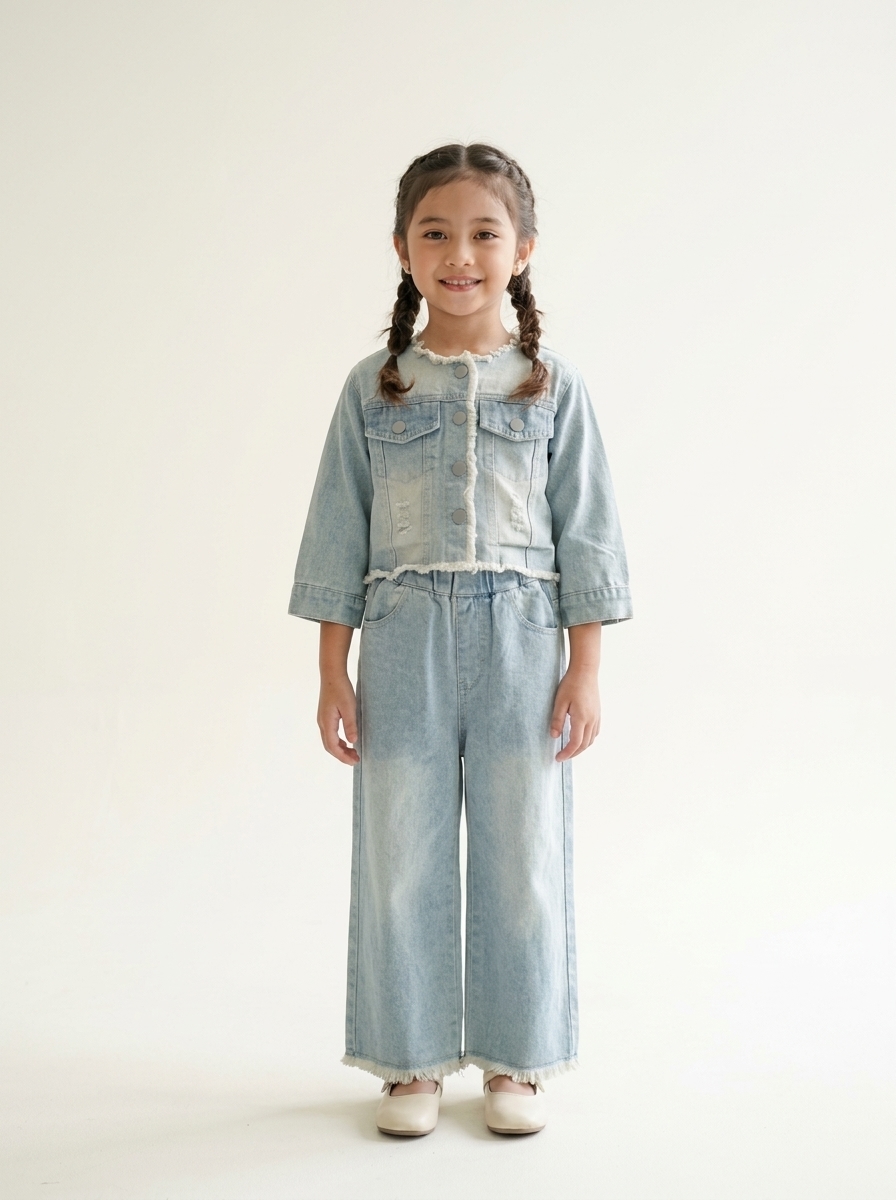 Set Girls Soft Grunge Denim - Foto 1