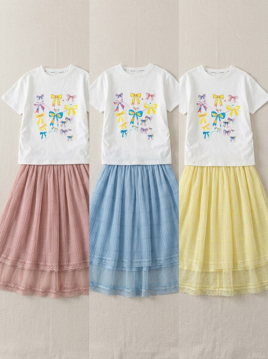 SET GIRLS SPARKLE PETAL