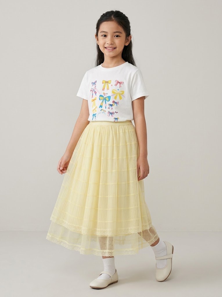 SET GIRLS SPARKLE PETAL