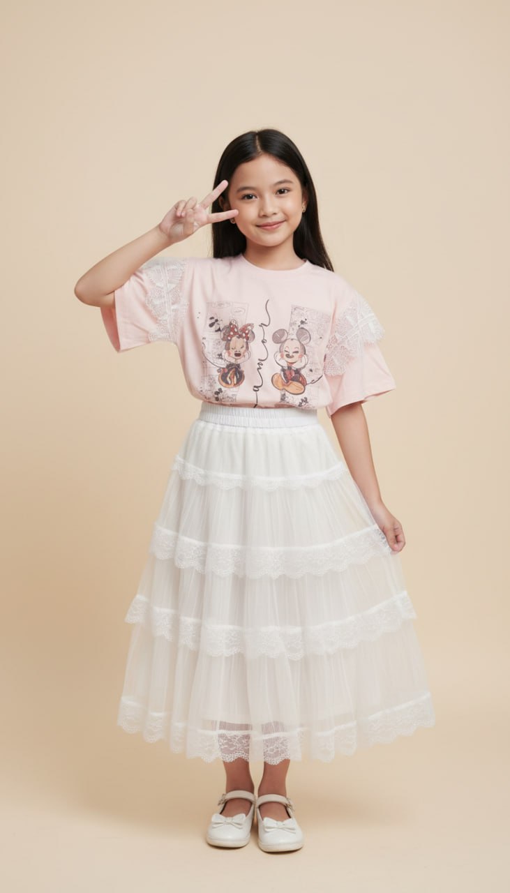 Set Girls Sunny Picnic Kawai — tampilan lain