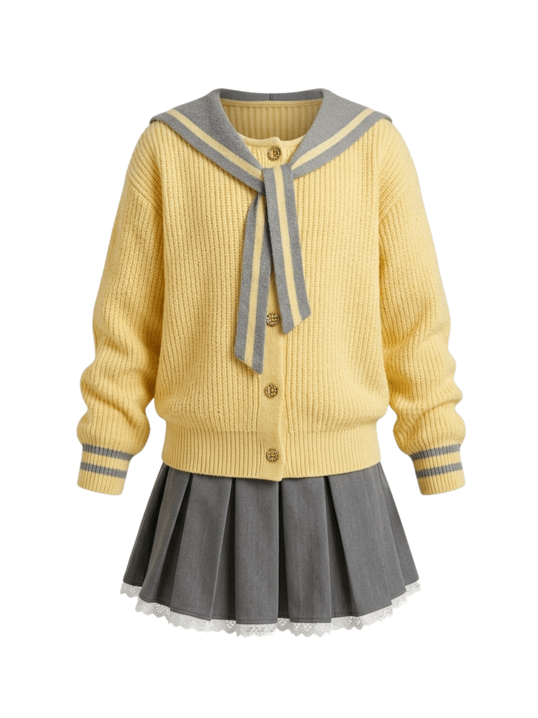 Set Girls Terracotta Mini Skirt