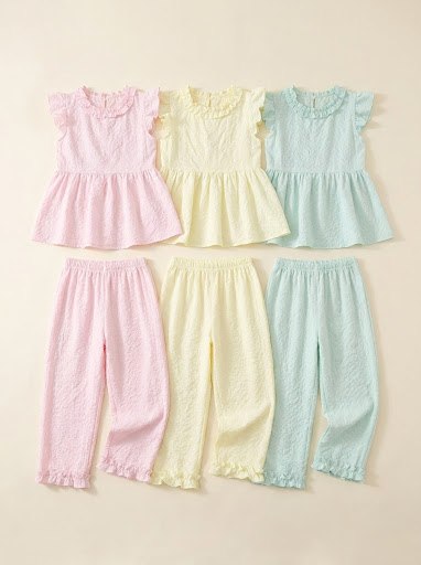 SET GIRLS TWINKLE RUFFLE